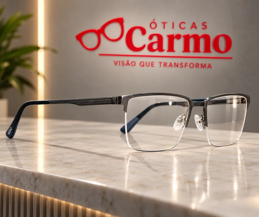 Armação Fio de Nylon Masculina — Óticas Carmo Umuarama